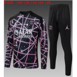 Chándal PSG 2025/26 (Black Starry Sky Half Zipper) - NIÑOS